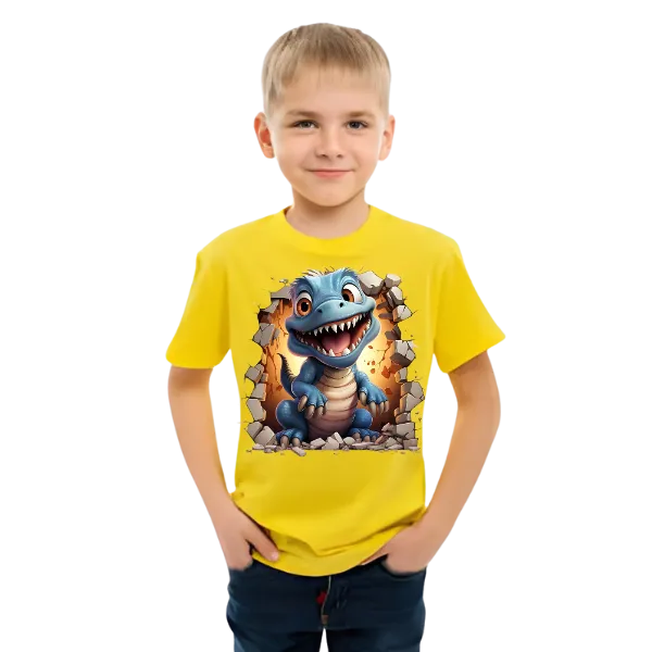 LITTLE DINO KIDS T SHIRT