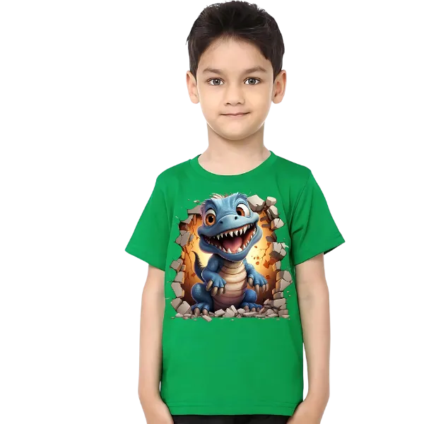 LITTLE DINO KIDS T SHIRT