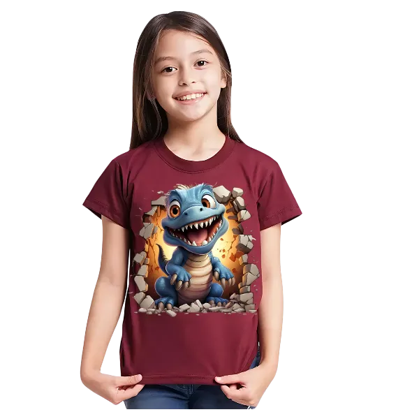 LITTLE DINO KIDS T SHIRT