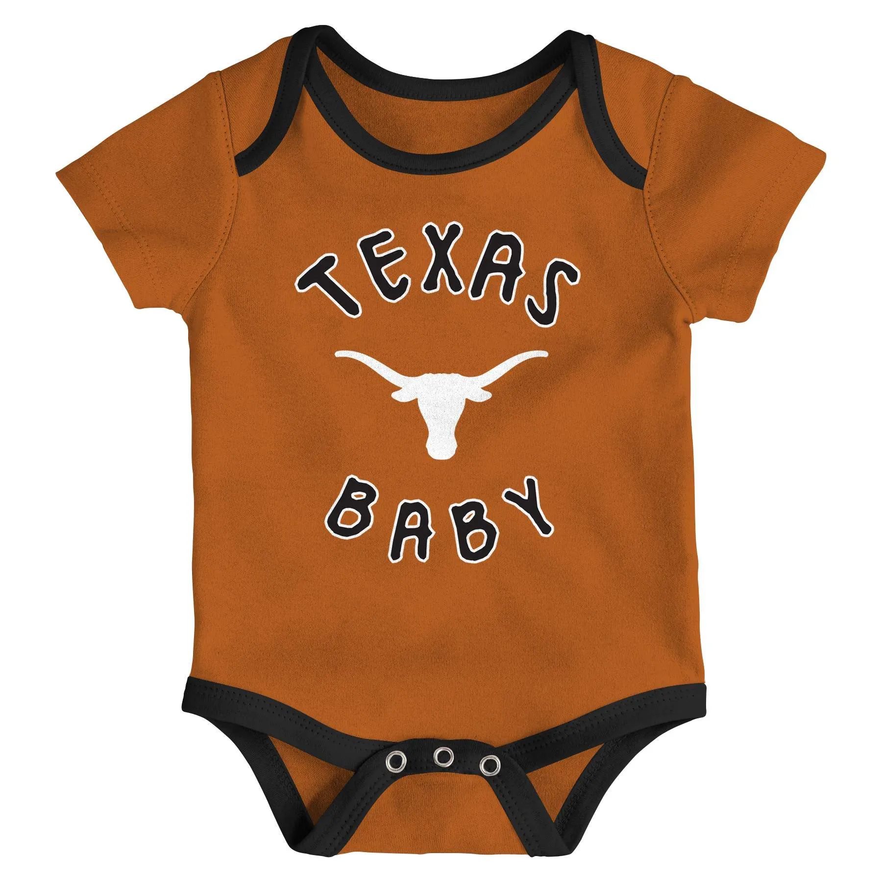 Longhorns Gameday 3 Piece Bodysuit Set