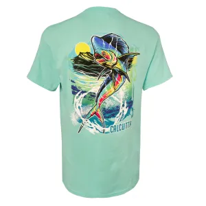 Men's Watercolor Mahi T-shirt