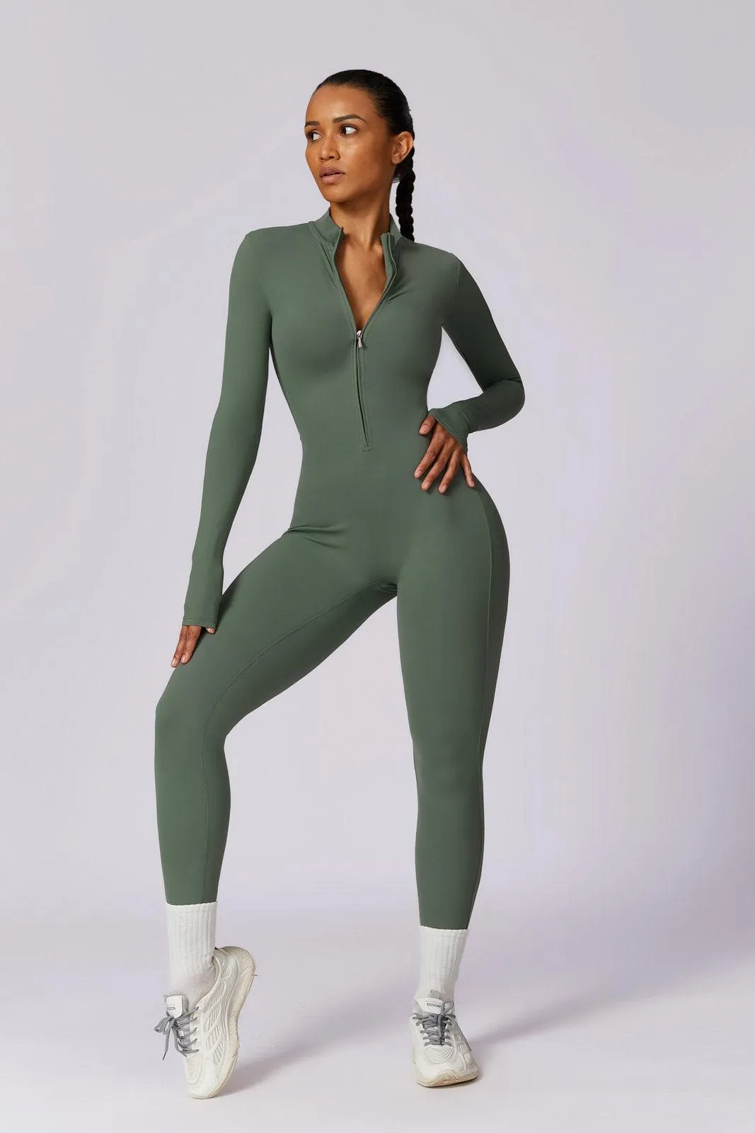 Mia Jumpsuit - Mocha