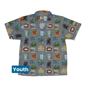 Murder Mystery Board Game Youth Hawaiian Shirt