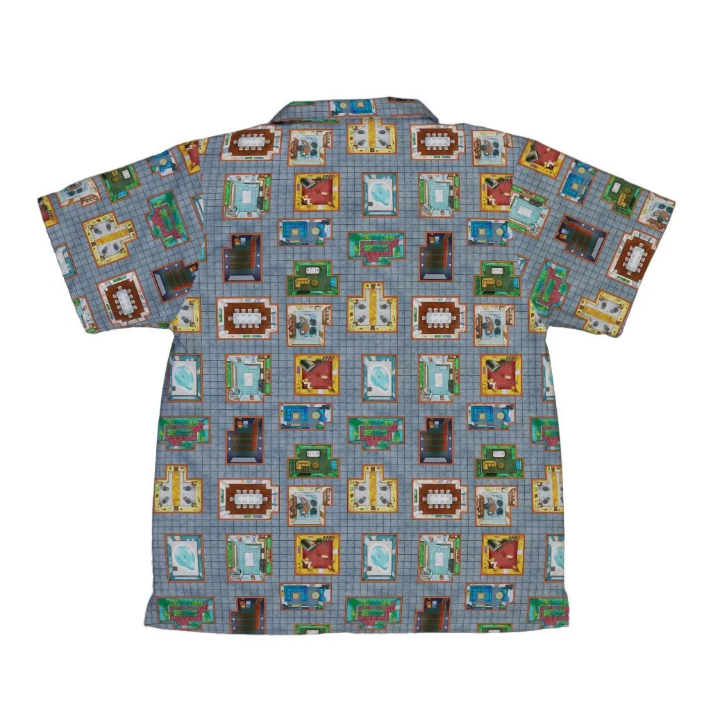 Murder Mystery Board Game Youth Hawaiian Shirt