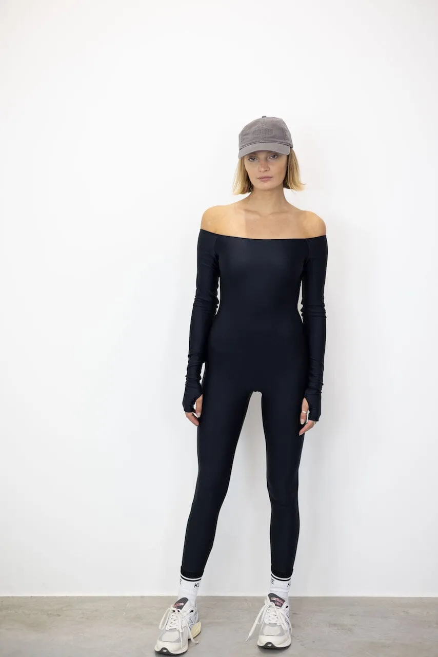 NADIA OFF SHOULDER JUMPSUIT