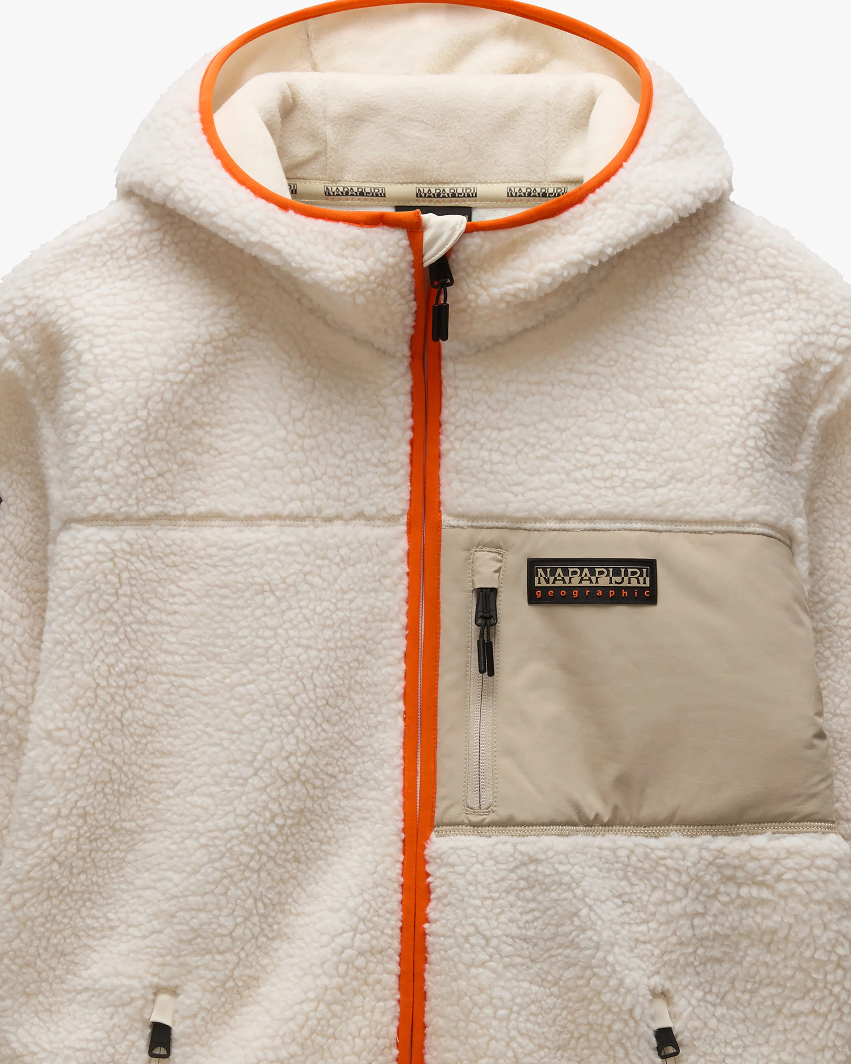 Napapijri Yupik Full Zip Fleece - Whitecap Grey