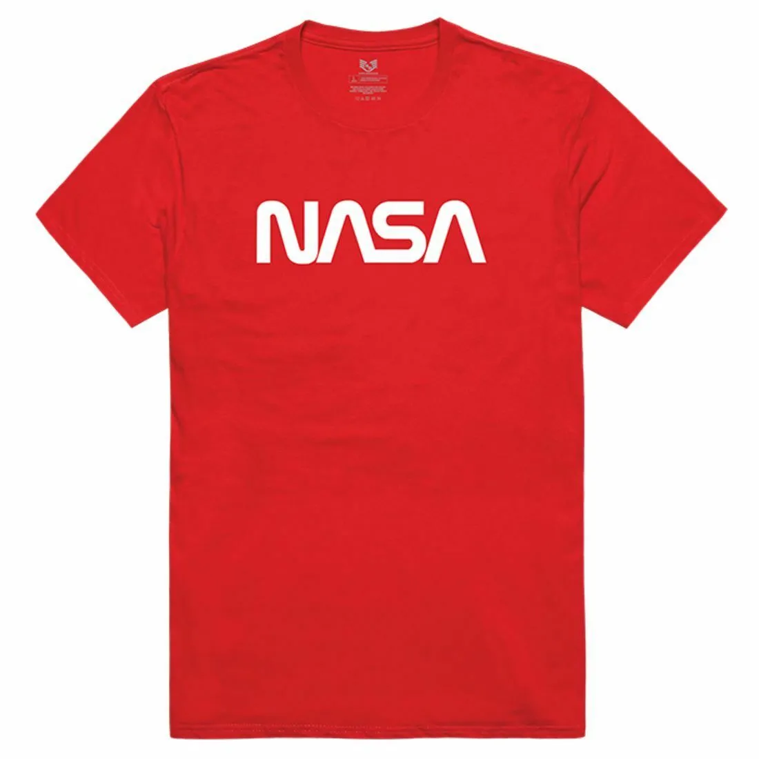 NASA Official Text Logo Cotton T-Shirts Unisex