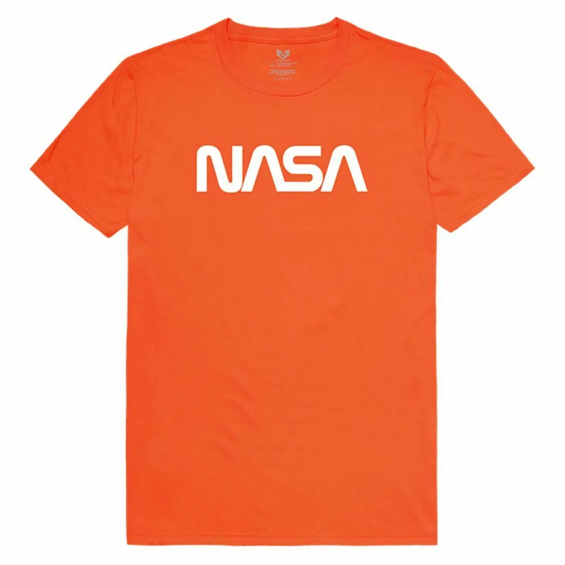 NASA Official Text Logo Cotton T-Shirts Unisex