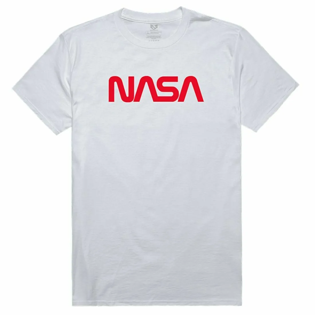 NASA Official Text Logo Cotton T-Shirts Unisex