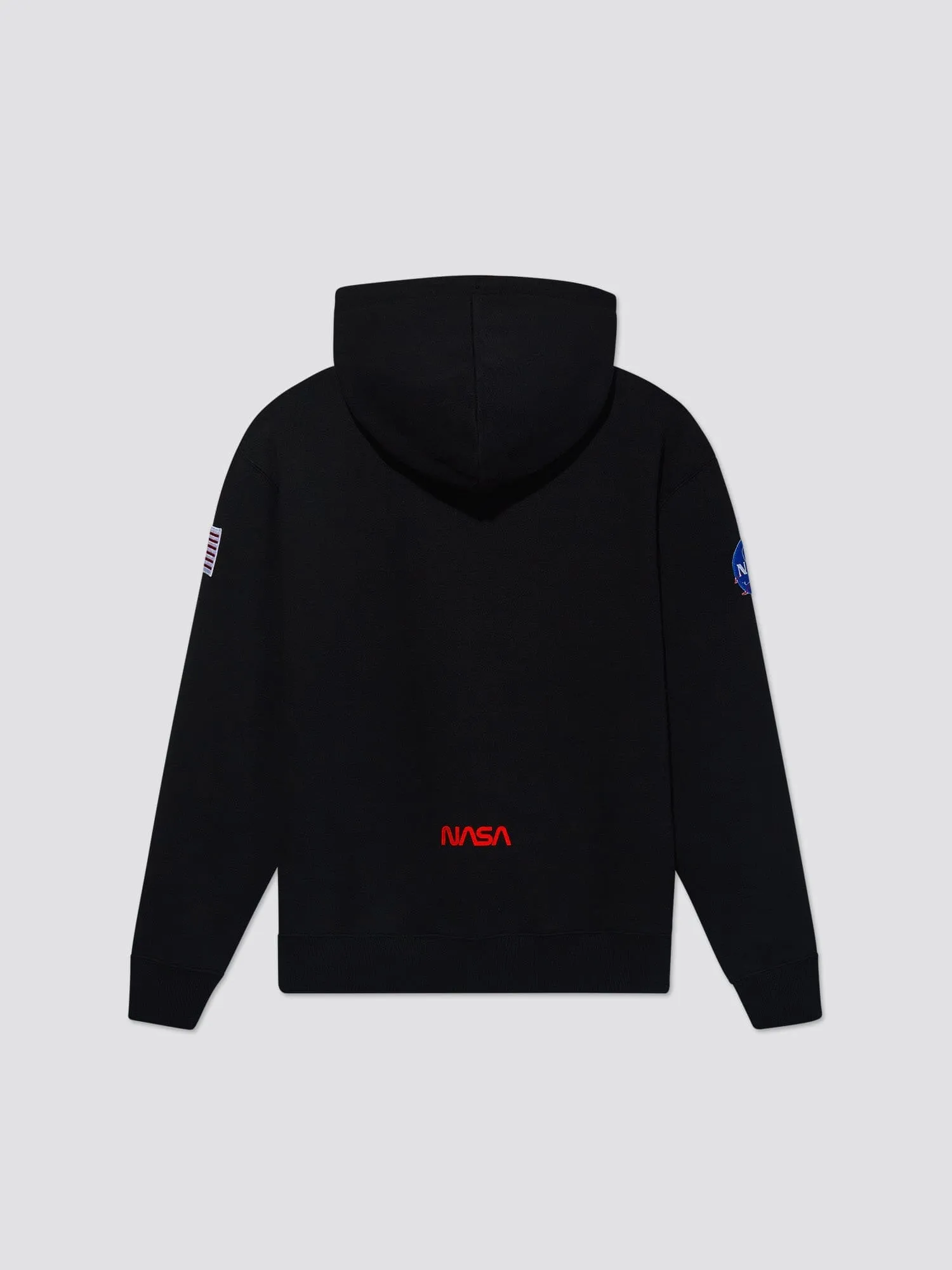 NASA WORM LOGO HOODIE (BLACK)