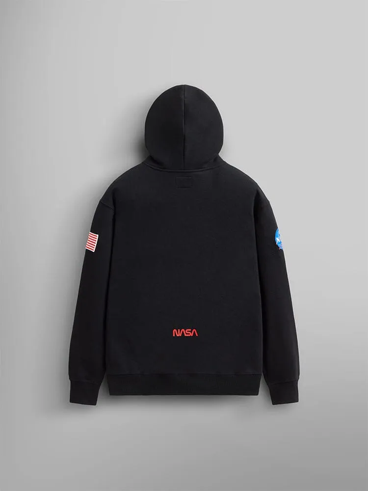 NASA WORM LOGO HOODIE (BLACK)