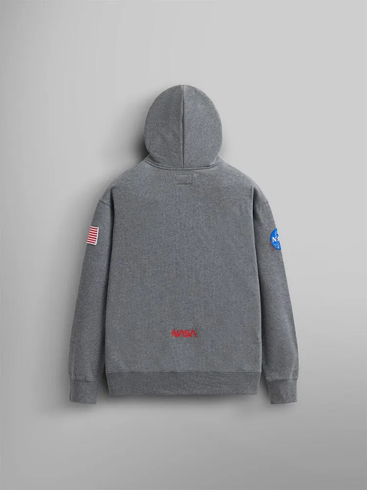 NASA WORM LOGO HOODIE (BLACK)