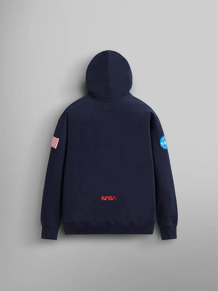 NASA WORM LOGO HOODIE (BLACK)