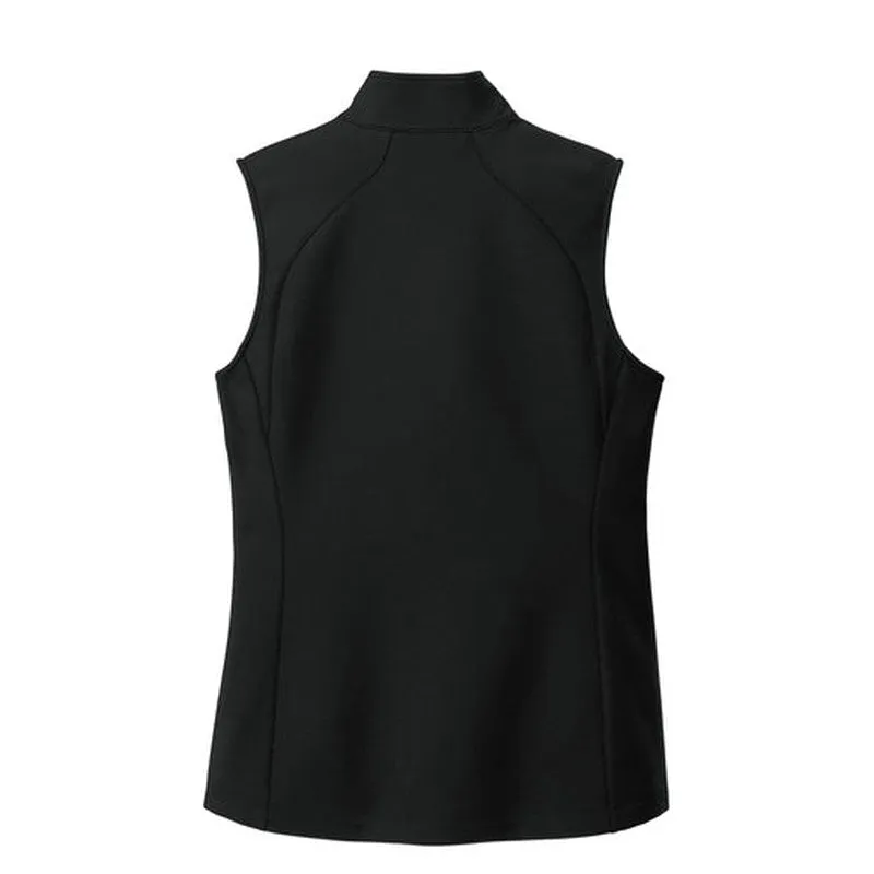 NEW JWMI - Eddie Bauer® Ladies Stretch Soft Shell Vest - Deep Black