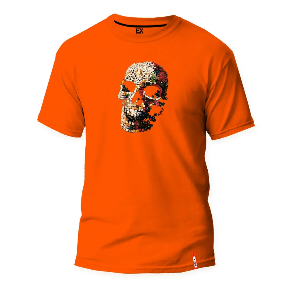 No Risk No Reward 8X Street T-Shirt - Orange