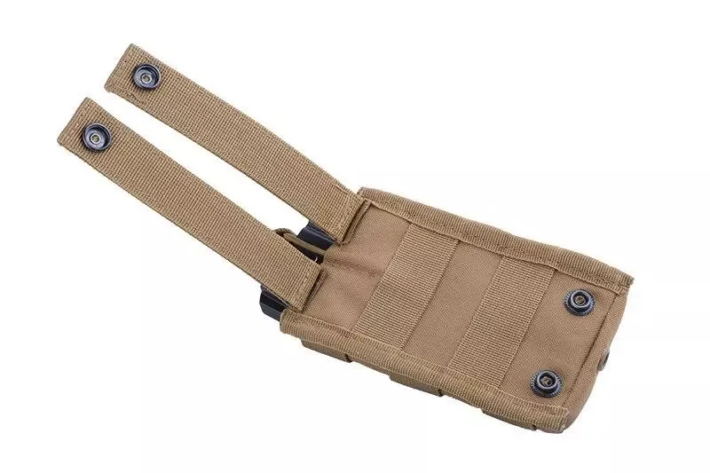 Open Top single Type Pouch – Tan