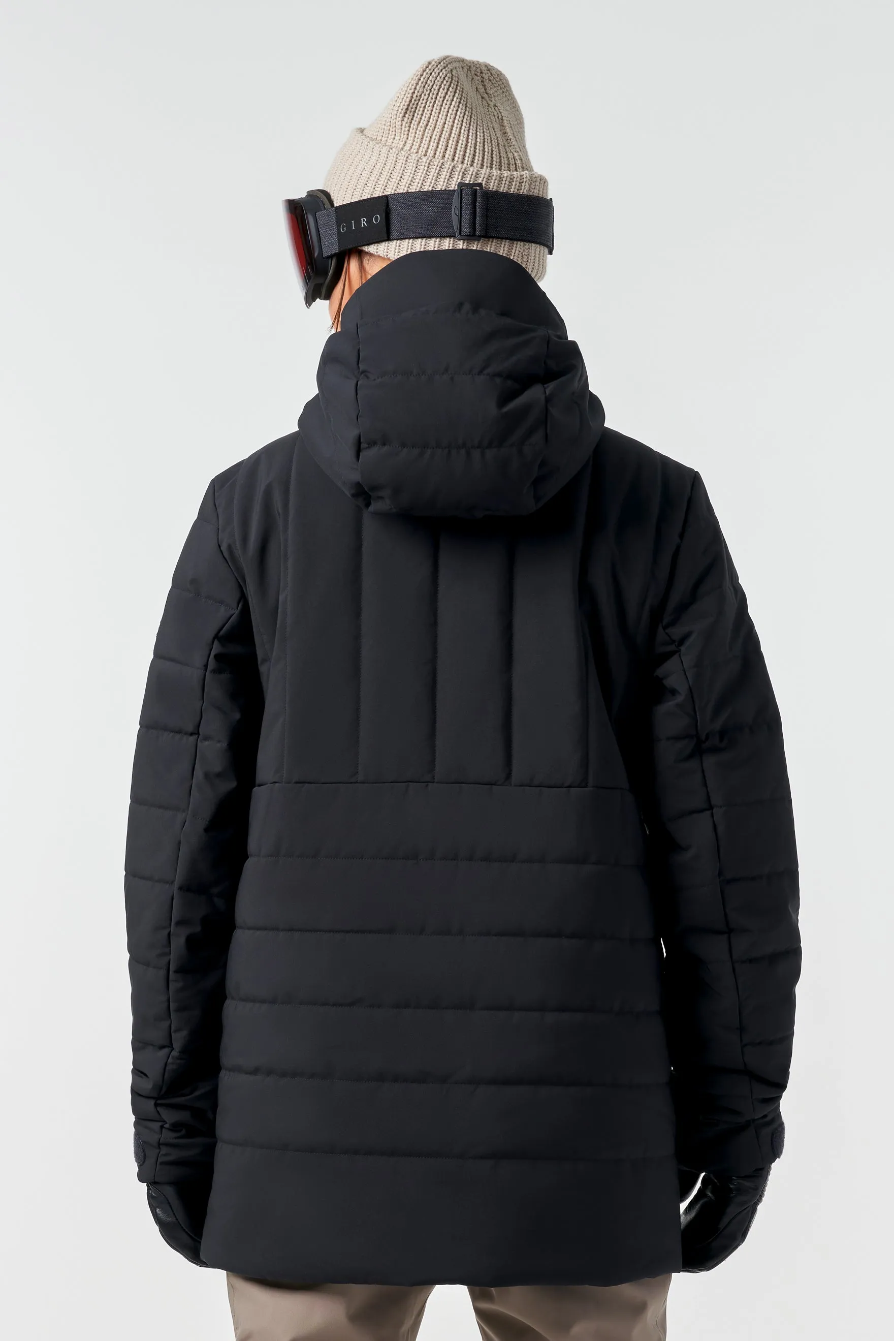 Palisade Insulated Pullover Jacket-Black