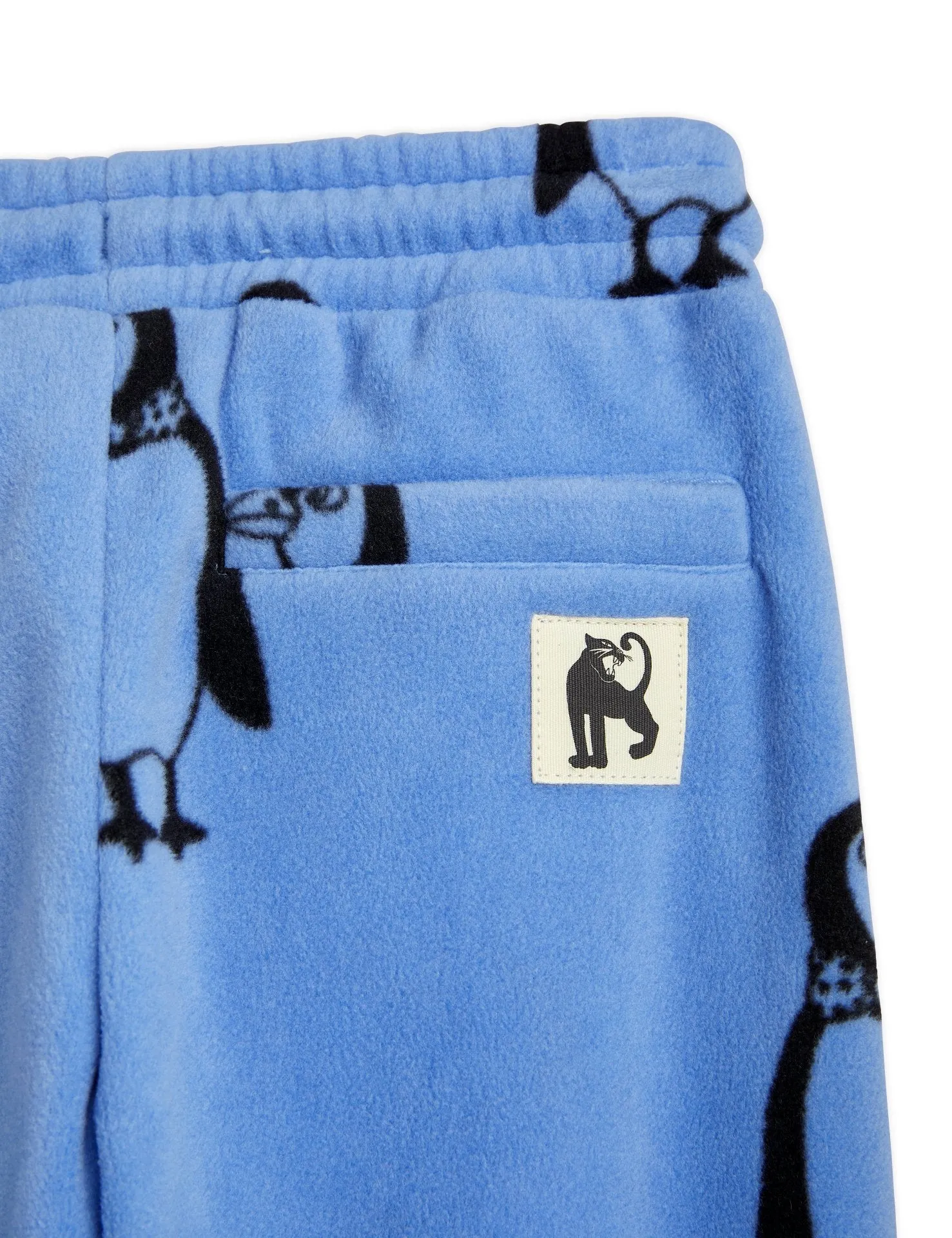 Penguin Fleece Joggers (Blue)