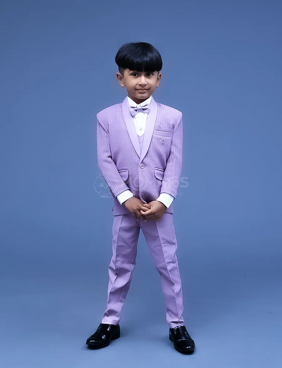 PURPLE SUIT FOR BOY