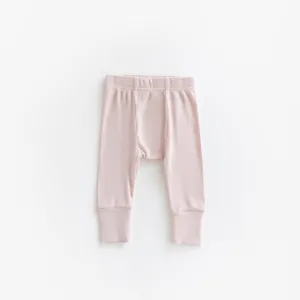 Ribbed Modal Pant - Blush