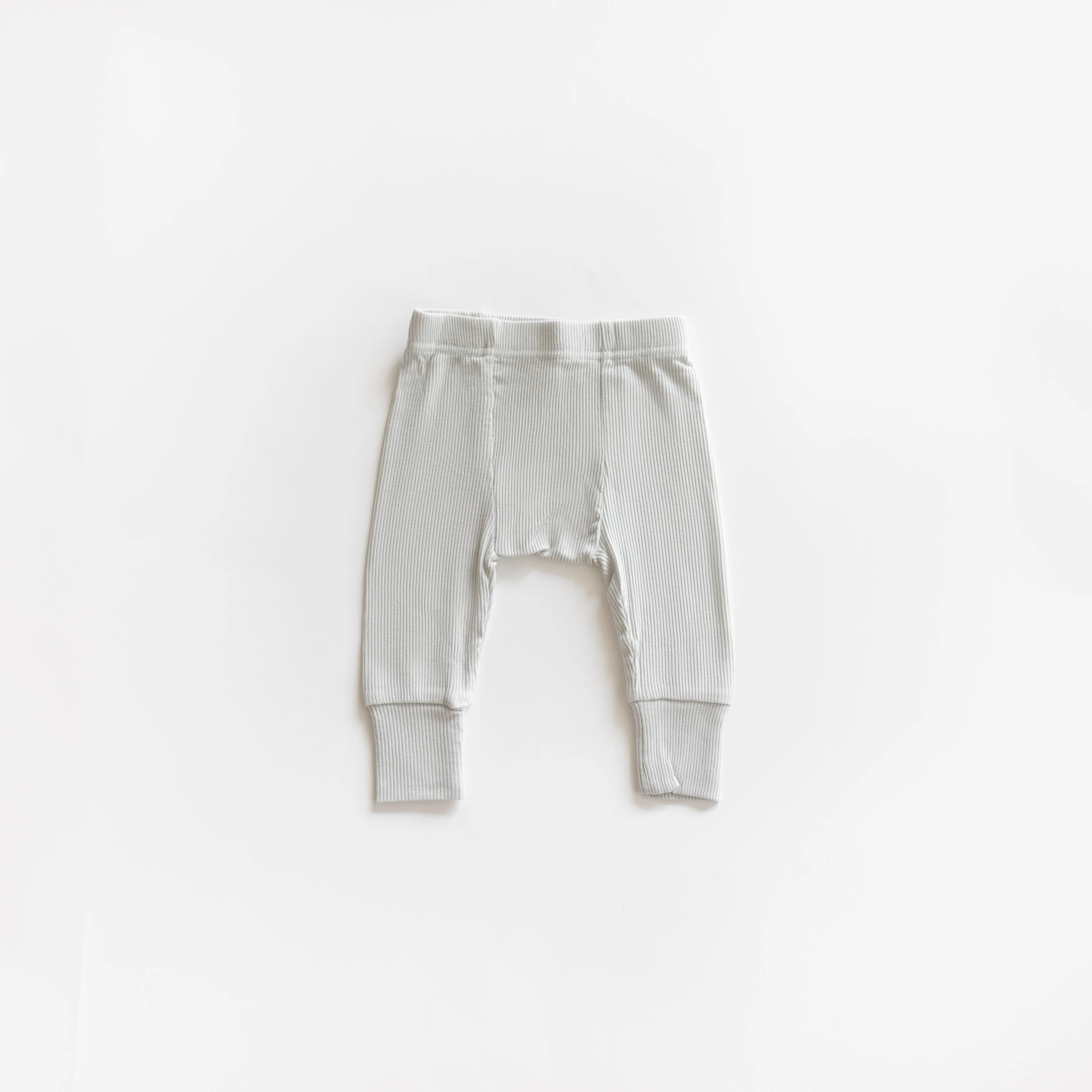 Ribbed Modal Pant - Gentle Grey