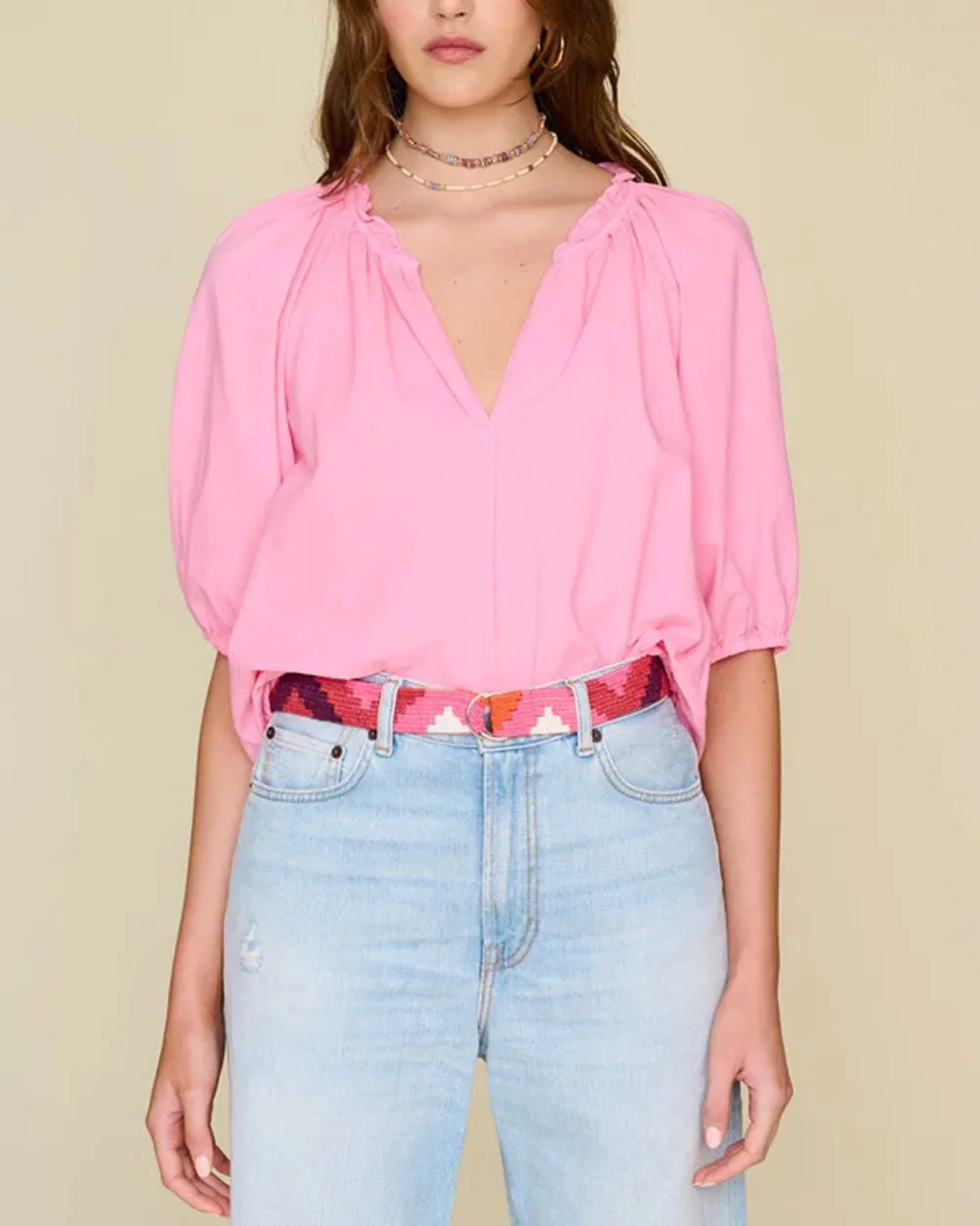 Rose Mallow Jules Top