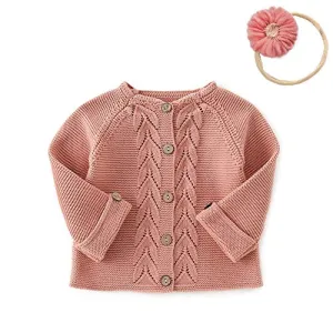 Simplee kids Baby Girls' Fall Winter Cardigan Sweaters Coats Outfits for Toddlers