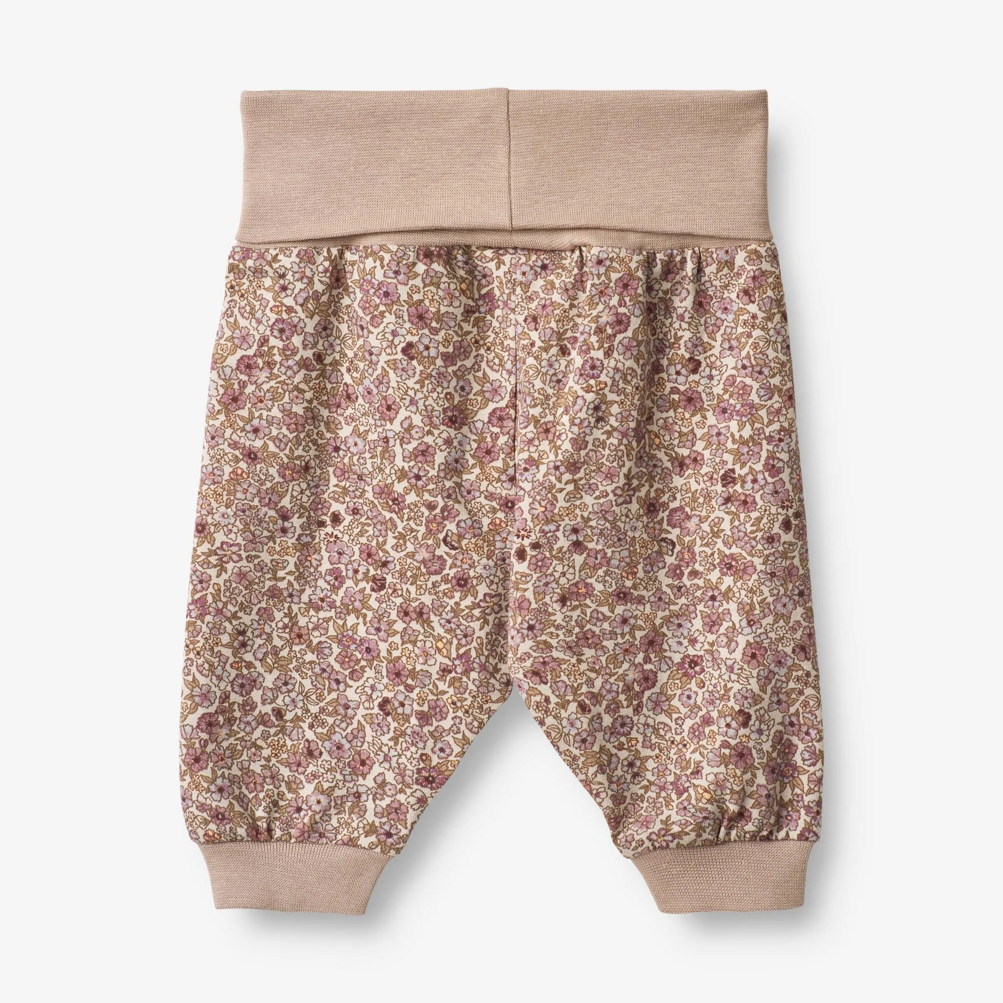 Soft Pants Cody | Baby - grey rose flowers