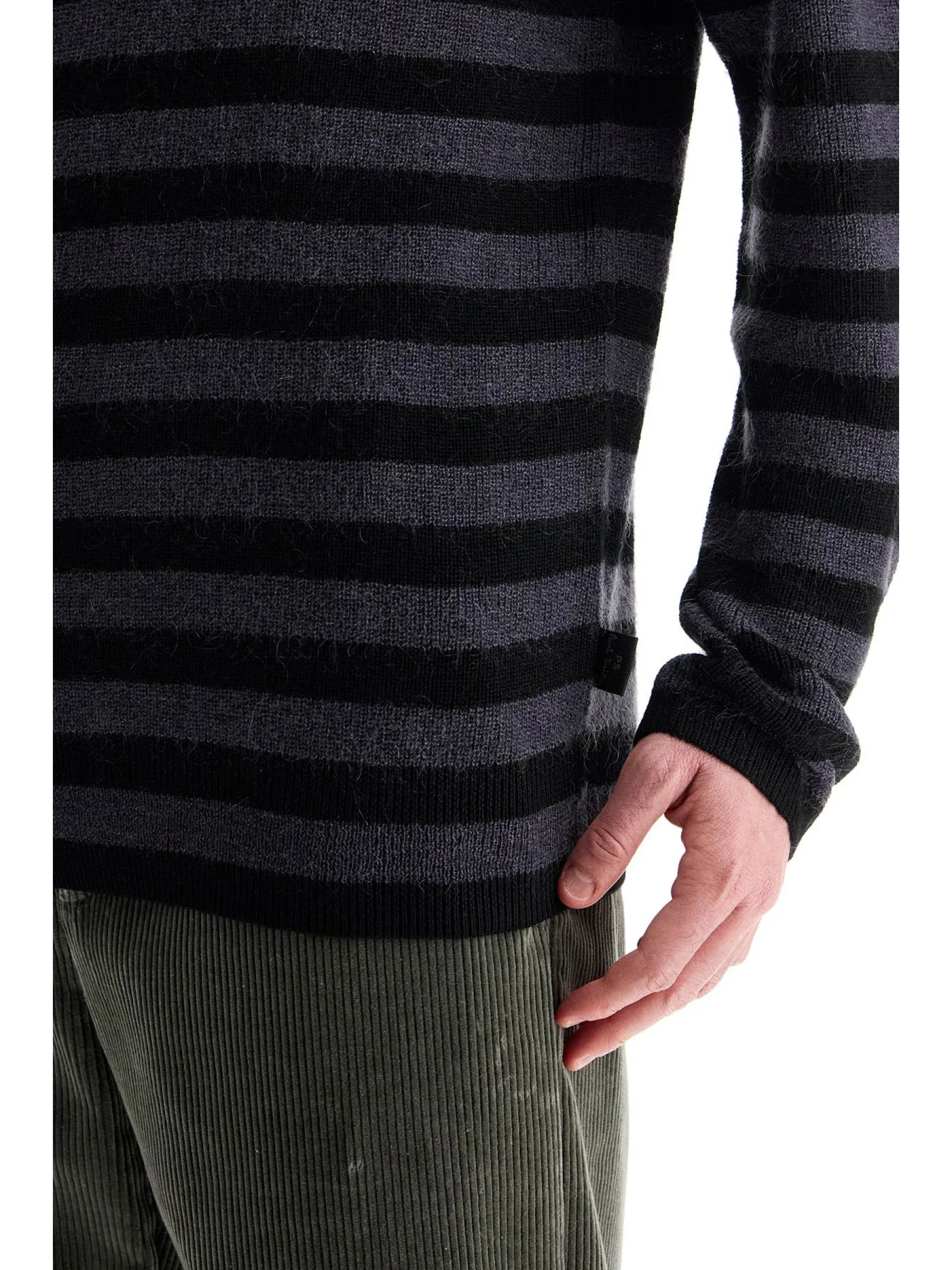 Striped Mohair Sweater