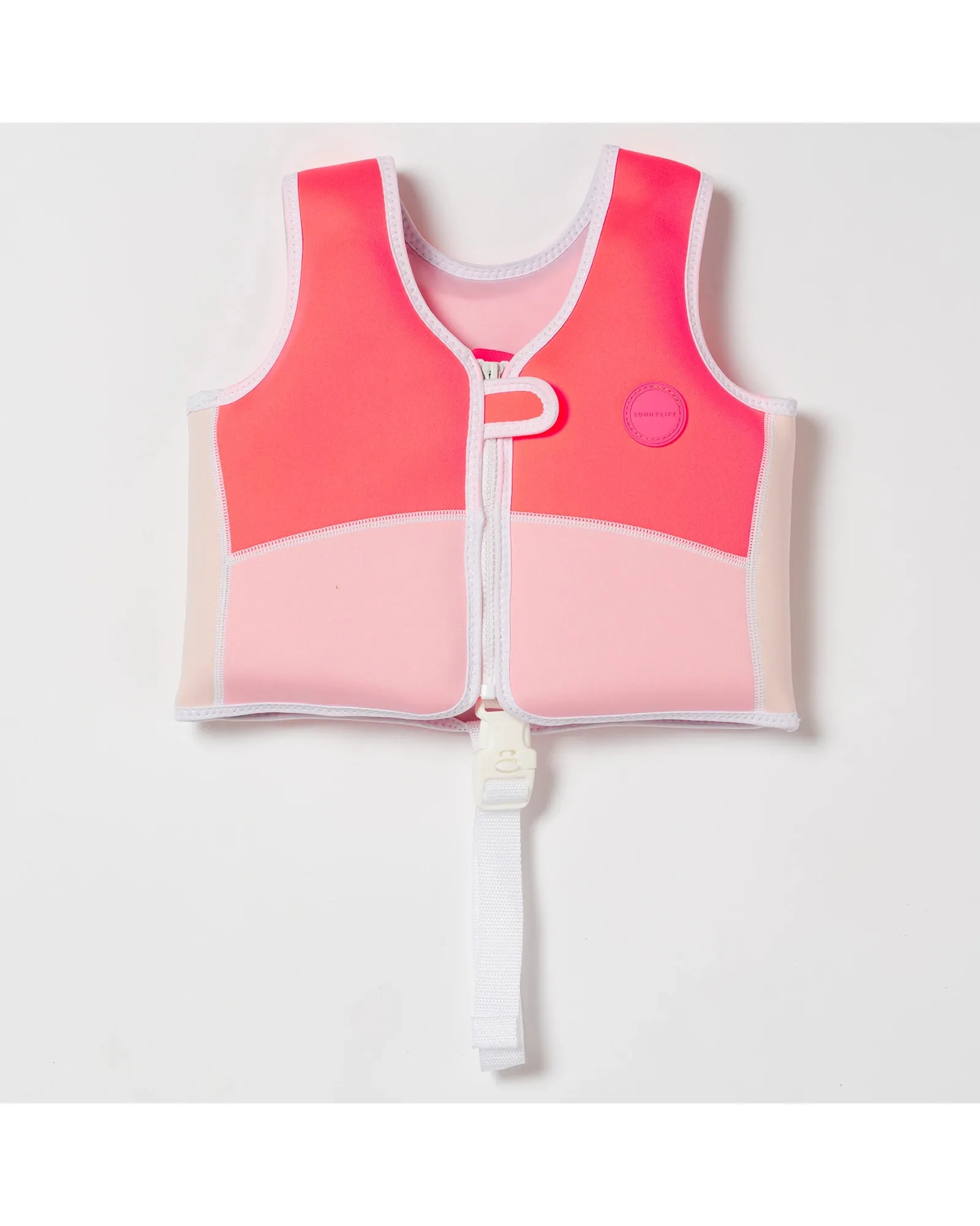 Sunnylife Melody the Mermaid Swim Vest 2-3 Neon Strawberry