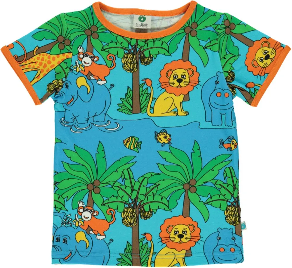 T-shirt with jungle