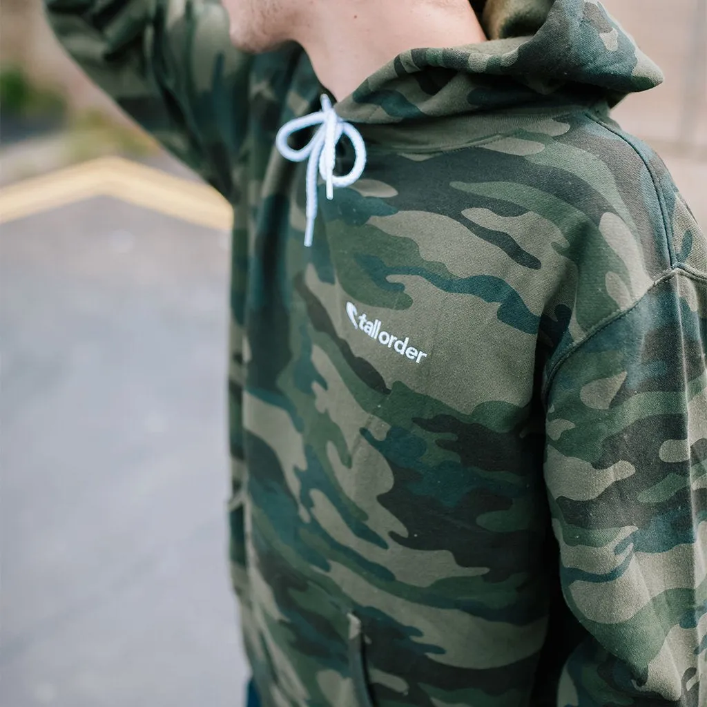 Tall Order Embroidered Logo Sweatshirt - Camo