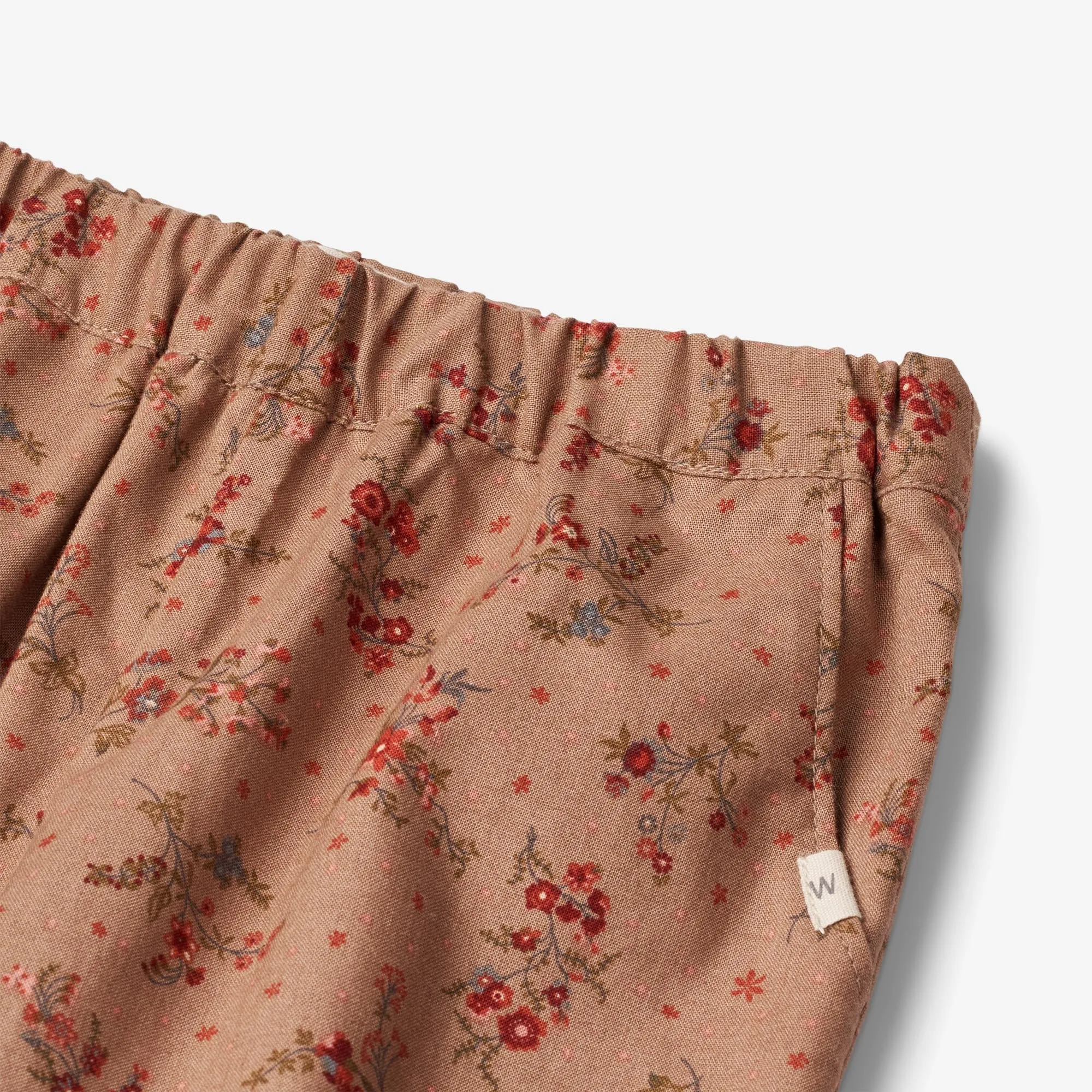 Trousers Malou Lined | Baby - berry dust flowers