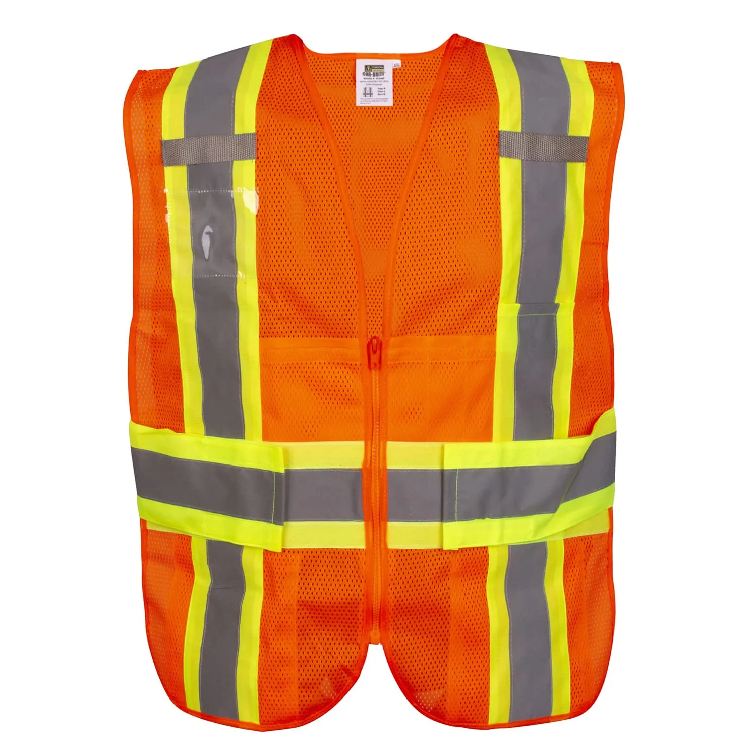 Type R, Class 2 Expandable Safety Vest, High-Visibility