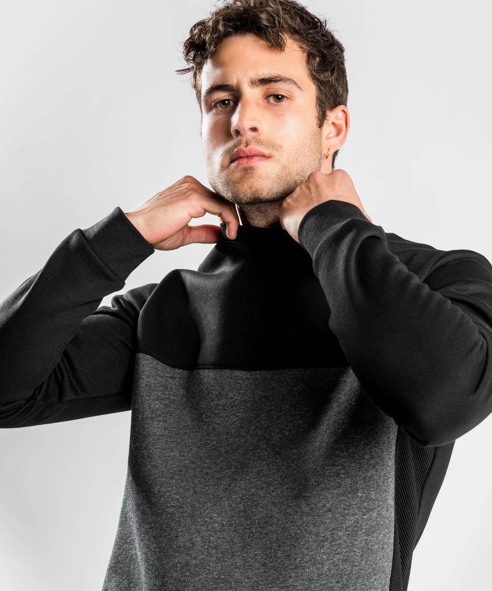 Venum Rafter Light Sweatshirt - Black/Heather Grey