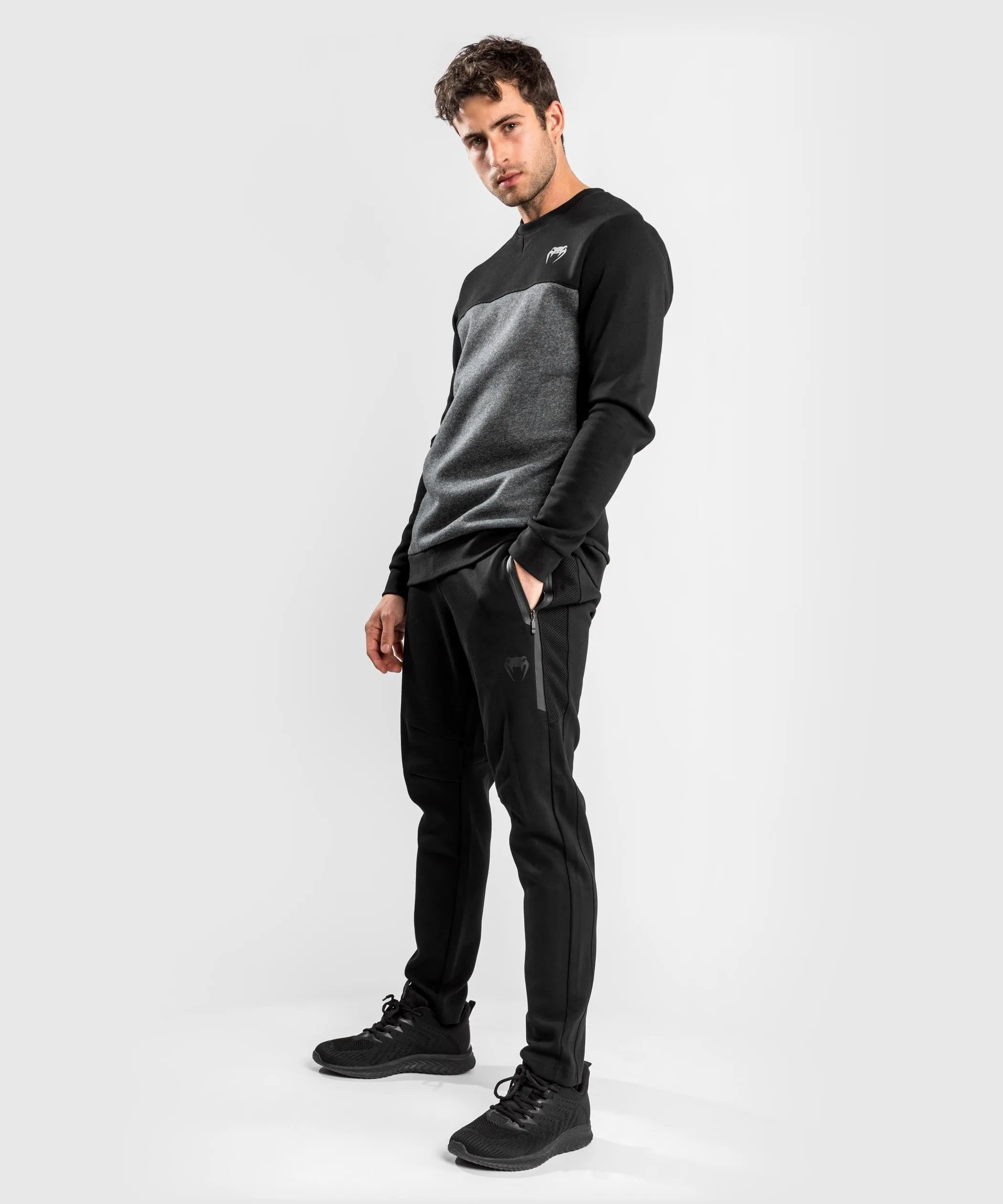 Venum Rafter Light Sweatshirt - Black/Heather Grey