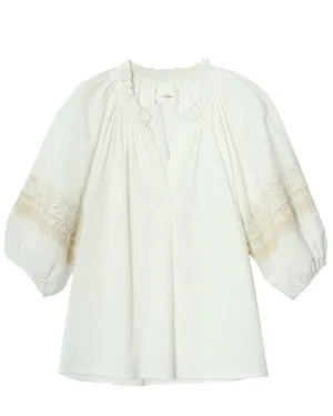 White Janie Blouse