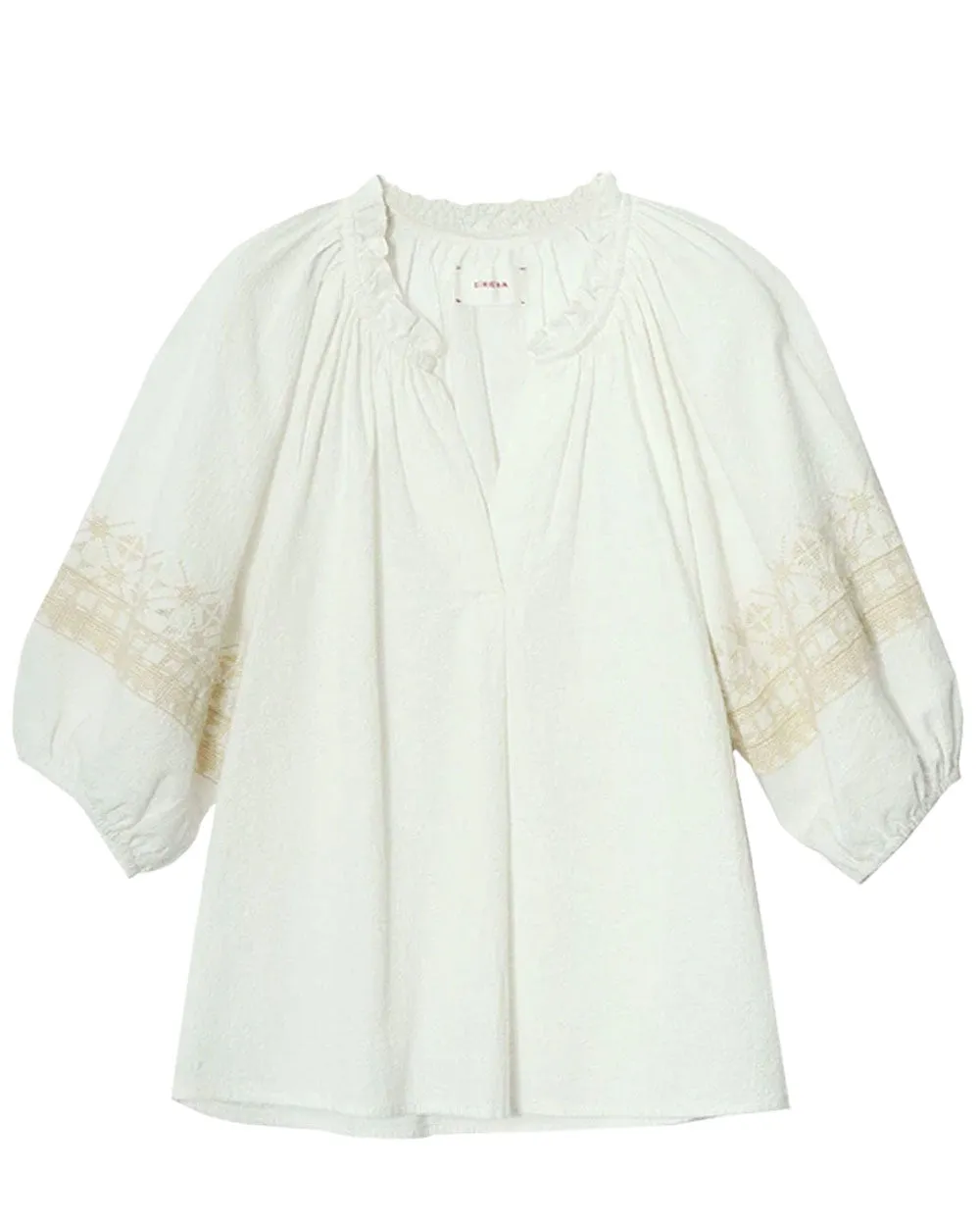 White Janie Blouse