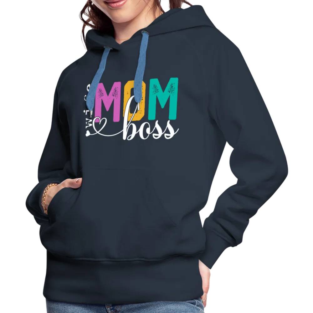 Wife Mom Boss Women’s Premium Hoodie