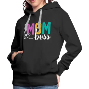 Wife Mom Boss Women’s Premium Hoodie