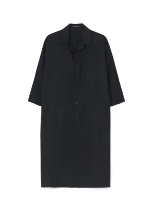 WOOL DOLMAN SLEEVE SHIRTS DRESS