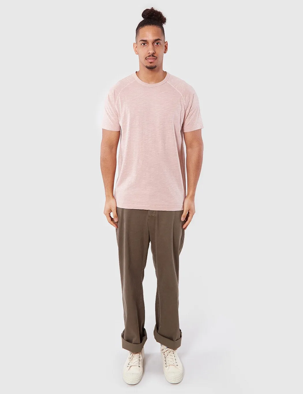 YMC Television Pocket T-Shirt - Pink